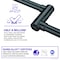 Anzzi Braccia Series 24in Wall Mounted Pot Filler in Gunmetal Black KF-AZ258GB - alternate 7