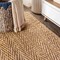 Jonathan Y Espina Hand Woven Herringbone Chunky Jute Natural 2 ft. x 8 ft. Runner Rug NFR101A-28 - alternate 6