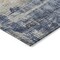 Homeroots 5' X 8' Denim Blue And Tan Abstract Washable Indoor Outdoor Area Rug 606141 - alternate 9