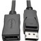 Tripp Lite DISPLAYPORT EXTENSION CABLE WITH LATCHES, 4K X 2K 60 HZ, M/F, 15-FT. P579-015 - alternate 1