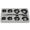 Milton ShockIt Crows Foot Set, 16-Piece Metric - Heavy Duty Industrial/Hydraulic Fittings LT1910XL - alternate 7