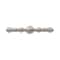 Richelieu Firenze Collection 5 1/16-inch (128 mm) Brushed Nickel Traditional Round Cabinet Pull BP8789128195 - alternate 11