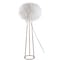 Jonathan Y Stork 52" Feather Metal LED Floor Lamp, White/Gold JYL9052A - alternate 8