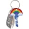 Lucky Line Rainbow Key Shapes Decorative House Key - KW1 B148K - alternate 4