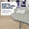 Flash Furniture Commercial Adjustable Height Flower Activity Table with Locking Casters-LT Gray XU-A60-FLR-LTGRY-T-A-CAS-GG - alternate 8