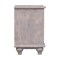 Homeroots 25" Brown Solid Wood Two Drawer Nightstand 719628 - alternate 7