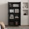 Manhattan Comfort Cornelia Storage Closet 1.0 in Black 2BC-BK - alternate 6