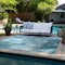 Homeroots 5' X 8' Gray And Ivory Abstract Washable Indoor Outdoor Area Rug 559617 - alternate 6