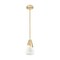 Z-Lite Aimie 1-Light Pendant with Rod, 7 in W, Modern Gold 828P7-ROD-MGLD - alternate 7