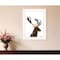 Homeroots Deer in the Forest 1 White Framed Print Wall Art 405096 - alternate 4