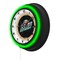 Holland Bar Stool Bemidji State University 19 Double Neon Wall Clock Clk19BK - alternate 5