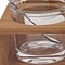 Homeroots 6 Mouth Blown Crystal Jam Set With 3 Glass Jars And Spoons On A Wood Stand 375725 - alternate 8