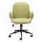 Homeroots Green and Black Adjustable Height Swivel Rolling Office Chair 556769 - alternate 6