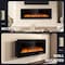 Edendirect 36 in. Electric Fireplace Insert, Wall Mount with Remote Control, Timer, Multi-Color Flames ZR-26816483609 - alternate 8