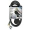 Powerzone ORD100406 Power Supply Dryer Cord, 10 AWG Cable, 6 ft L, 250 V, Black RD100406L - alternate 1