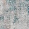 Homeroots 10' X 14' Teal Blue Beige And Copper Abstract Washable Indoor Outdoor Area Rug 587889 - alternate 6