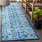 Jonathan Y Modern Persian Boho Vintage Tribal Blue/Gray 2 ft. x 8 ft. Runner Rug MOH100A-28 - alternate 1
