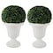 Pure Garden Outdoor Planter 2-Pack 16x18 in Urn Planters Plastic Plant Pots for Indoor or OutdoorFlower Pots 50-LG1429 - alternate 6