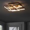 Jonathan Y Sebastian 17.5" Integrated LED Metal Flush Mount Ceiling Light, Coffee JYL7213A - alternate 7