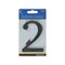 Hillman Number Distinctions 4" Bronze Zinc Die-Cast Screw-On 2 843242 - alternate 2