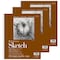 Strathmore 400 Series Sketch Pad, Side Wire Binding, 100 Sheet, 9x12 inch, 3PK P455-3-03 - alternate 1