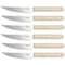 Martha Stewart Stainless Steel 14 Piece Cutlery and Knife Block Set in Cream 113011.14 - alternate 7