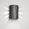 Luxury Lighting Masons Select 10 in Ceramic Backlit Slate Look Outdoor Wall Light, Rubbed Pewter Paint Finish, 2PK (2) SL510-APew-ud-7 - alternate 1