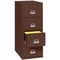 Fireking 4 Drawer, 1 Hr Fire & Impact Rated, Vertical, 31" depth Letter Brown 4-1831-CBR - alternate 4