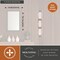 Vaxcel Fairmont 3-Light Vanity Light, Satin Nickel, Art Deco, Clear Ribbed Glass, 25.5-In. Wide W0587 - alternate 6