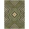 Homeroots 9' X 12' Olive Green Gray And Ivory Tribal Washable Indoor Outdoor Area Rug 598146 - alternate 7