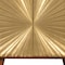 Homeroots 32in Chestnut and Gold Solid Wood Textured Door Accent Cabinet With Two Doors 654281 - alternate 6