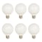 Westinghouse 6W 75W Eq. Bright White Light G25 Dimmable LED Light Bulb, Medium Base, 6PK 5323020 - alternate 1