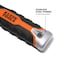 Klein Tools Double-Edged Duct Knife, 5-1/2-Inch DK16 - alternate 4