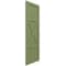 Ekena Millwork True Fit PVC Center X-Board Farmhouse Fixed Mount Shutters, Moss Green , 12W x 42H, PR TFP107FH12X042MG - alternate 11