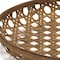 Homeroots 26in Brown Bamboo Weave Round Wood Vanity Tray 516322 - alternate 4