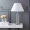 Jonathan Y Astor 29" Glass LED Table Lamp, Clear/Chrome, 2PK JYL4014A-SET2 - alternate 11