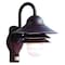 Homeroots Antiqued Bronze Motion Sensor Outdoor Wall Light 398633 - alternate 3