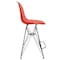 Leisuremod Cresco Acrylic Barstool - Modern ABS Plastic Counter Stool with Steel Legs & Footrest, 2PK CRBL-30TR2 - alternate 10