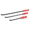 Performance Tool 3 pc. Pry Bar Set, 12-24 in., Strike Cap, High Carbon Steel W2023 - alternate 1