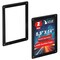 Azar Displays Black Window Sign Holder Frame with Suction Cups 8.5in x 14in, 2PK 106697-BLK-2PK - alternate 1