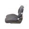 Uni Pro 741 Seat Top Assembly, Black/Gray Fabric 8364 - alternate 6