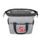 Picnic Time Family Of Brands NCAA Syracuse Orange On The Go Lunch Bag Cooler - Soft Cooler Lunch Box, Heathered Gray 510-00-105-544-0 - alternate 2