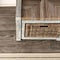 Happimess Rustic 30in 2 Drawer Wicker Storage Bench, Gray HPM9100A - alternate 4