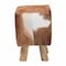 Bali & Pari Scotlyn Genuine Goat Leather Footstool 260-13894-ZORO - alternate 6
