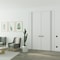 Sartodoors Hidden Double Doors, Basic 0111 Arctic White Concealed Metal Frame 84 x 84 (2* 42x84) Right Inswing BASIC0111DMF-MAW-84x84-RH-I - alternate 4