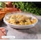 Kitch 24/7 Disposables White Compostable Oval Molded Fiber Bowl, 32 Ounce -- 300 per case, 300PK KC-32OB-NPAW - alternate 2