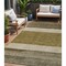 Homeroots 5' X 8' Coffee Ivory And Gray Abstract Washable Indoor Outdoor Area Rug 615255 - alternate 1