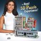 Wrebbit3D Urbania 1950's Diner 3D Jigsaw Puzzle Multicolored 425 pc W3D-1019 - alternate 7