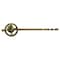 Kingston Brass Universal Front or Side Mount Toilet Tank Lever with Knurled Handle, Antique Brass KTRNKD3 - alternate 1