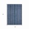 Homeroots 8' X 10' Blue Gray And Sky Blue Striped Washable Indoor Outdoor Area Rug 616367 - alternate 8